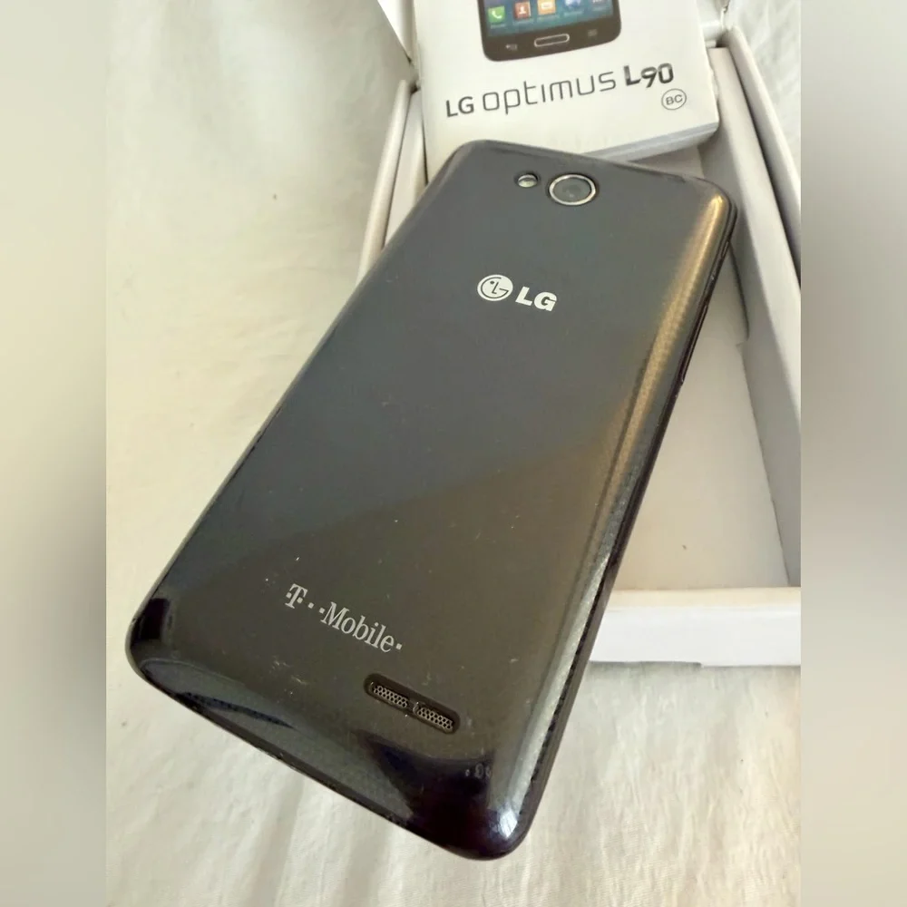 👑✅PRICE FIRM✅ LG Optimus L90 Sleek Black Phone-TMobile Unlocked